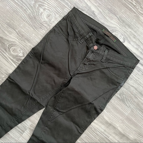 J BRAND Dark Army Green Super Stretch Skinny Jegging Size 26 - Picture 3 of 5